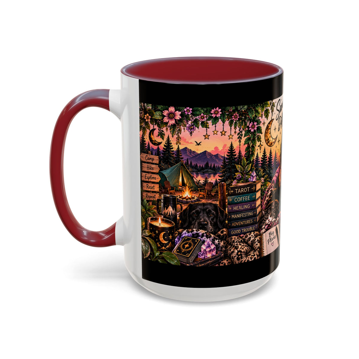 “Same Bitch Different Day” Cozy Witch Coffee Mug