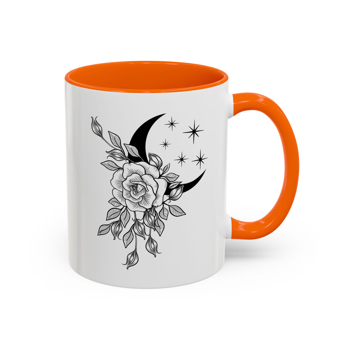 Moon & Rose Coffee Mug