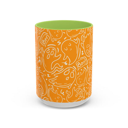 Halloween Ghost Doodle Coffee Mug