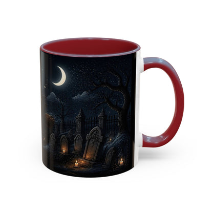 Cute Witch Flying at Night Coffee Mug