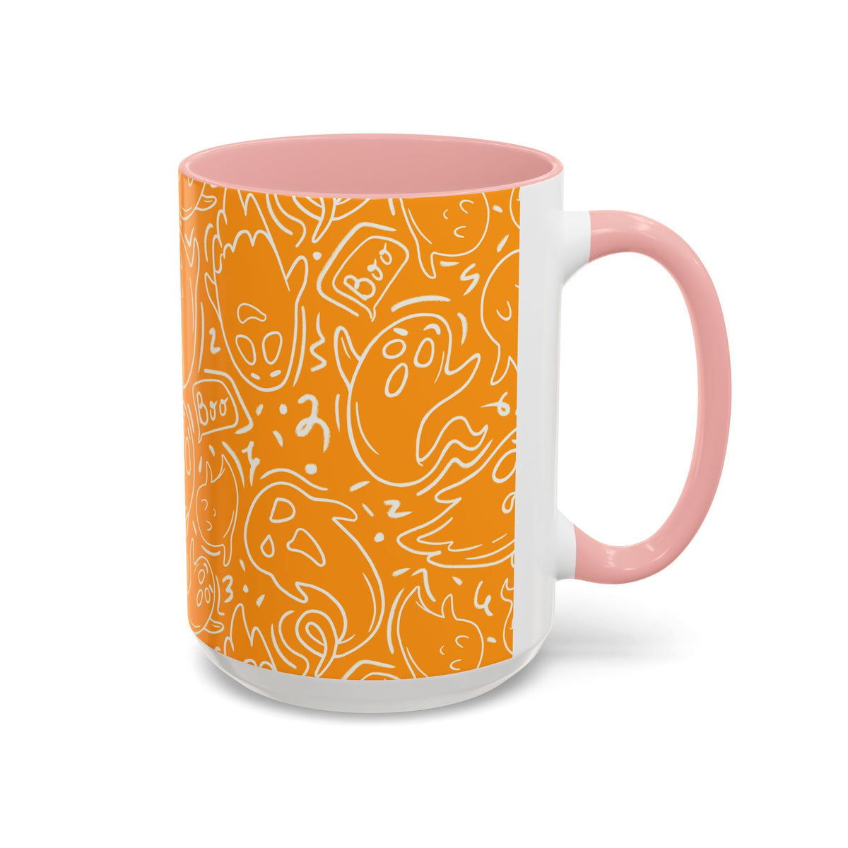 Halloween Ghost Doodle Coffee Mug