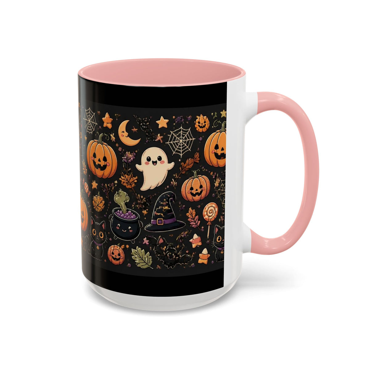 Cute Halloween Ghosts and Pumpkins Coffee Mug
