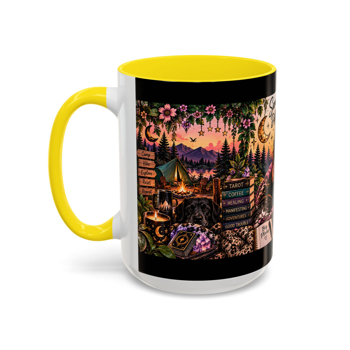 “Same Bitch Different Day” Cozy Witch Coffee Mug