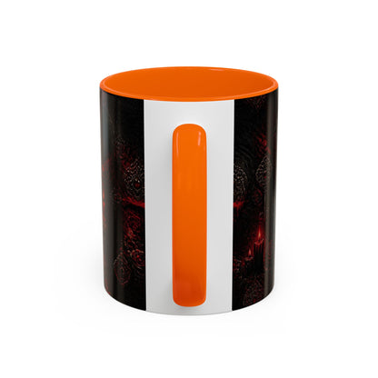 Skull & Red Roses Coffee Mug