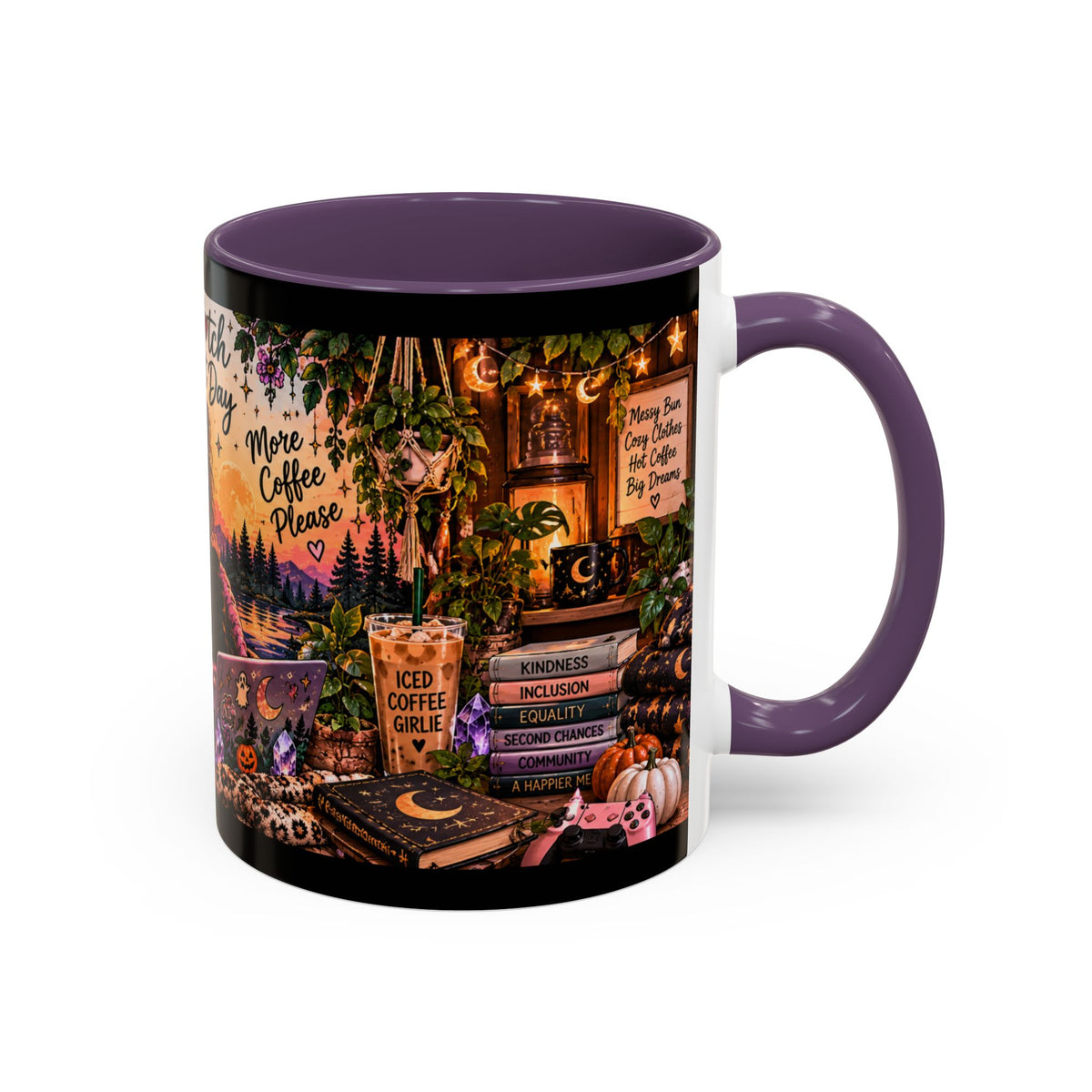 “Same Bitch Different Day” Cozy Witch Coffee Mug