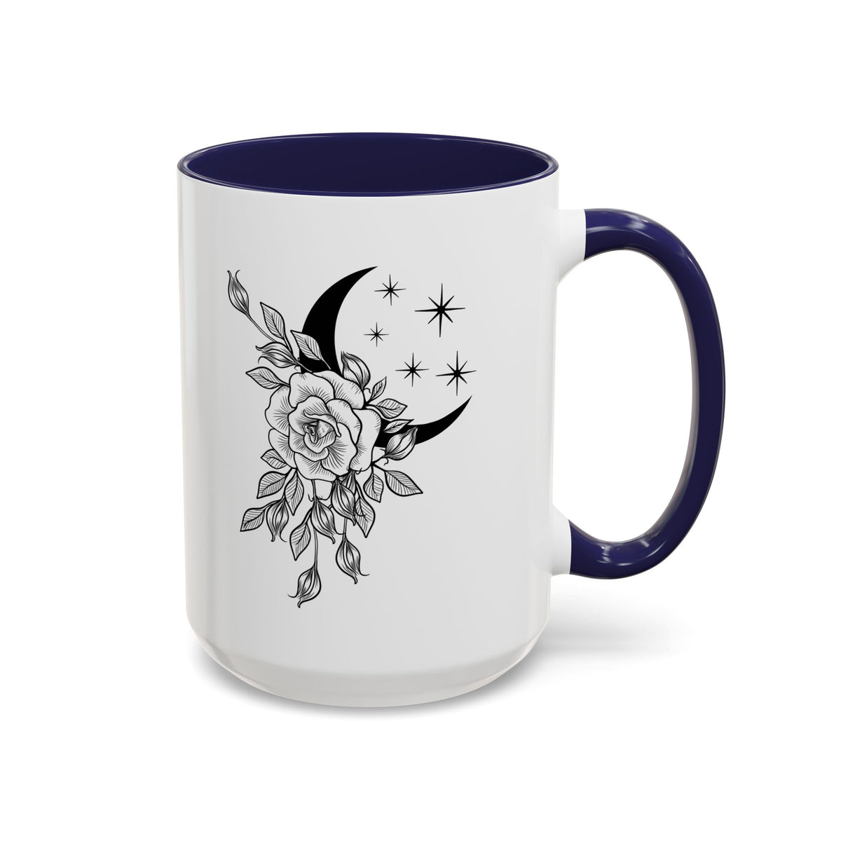 Moon & Rose Coffee Mug