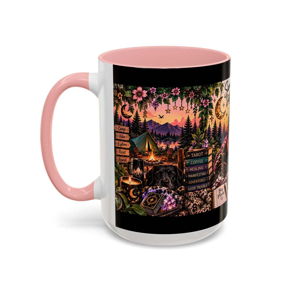 “Same Bitch Different Day” Cozy Witch Coffee Mug