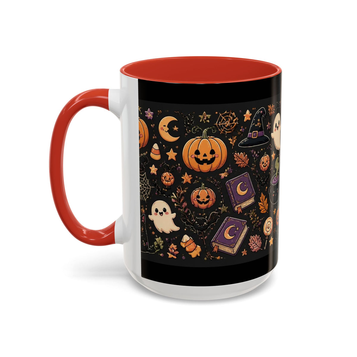 Cute Halloween Ghosts and Pumpkins Coffee Mug