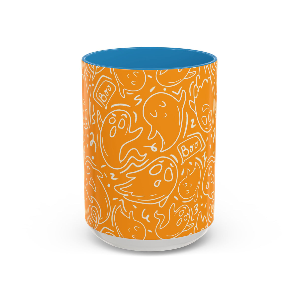 Halloween Ghost Doodle Coffee Mug