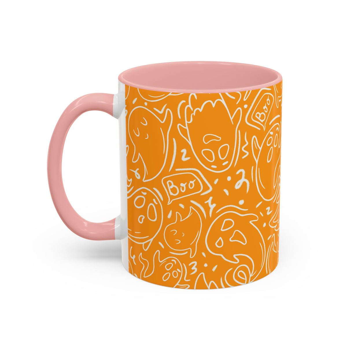 Halloween Ghost Doodle Coffee Mug