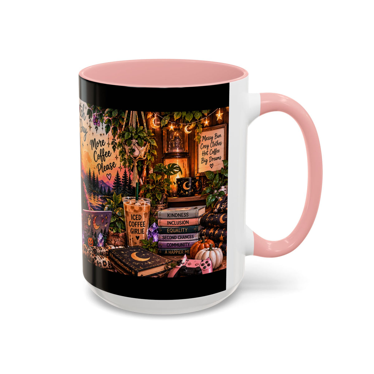 “Same Bitch Different Day” Cozy Witch Coffee Mug