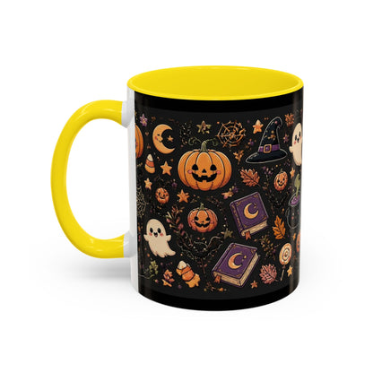 Cute Halloween Ghosts and Pumpkins Coffee Mug