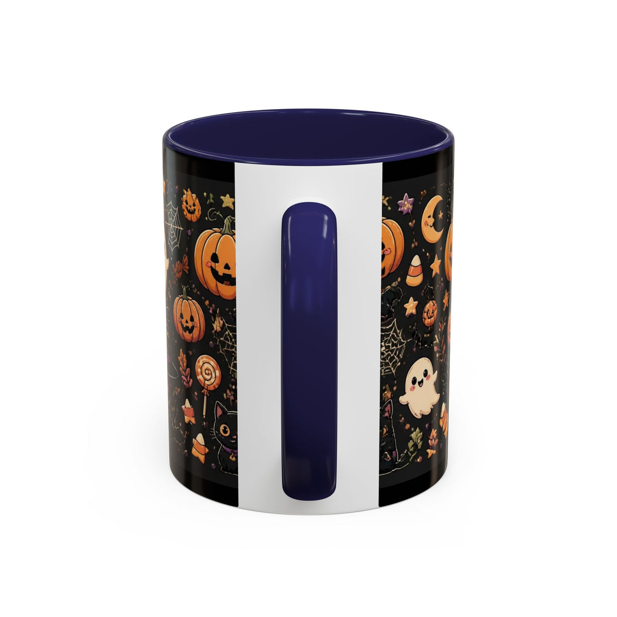 Cute Halloween Ghosts and Pumpkins Coffee Mug