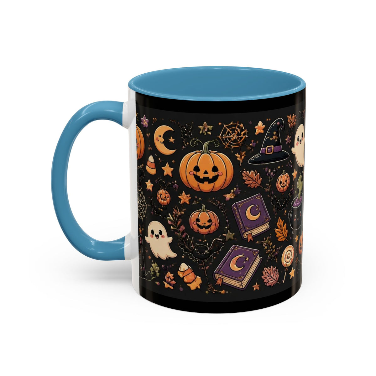 Cute Halloween Ghosts and Pumpkins Coffee Mug