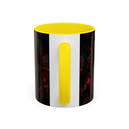 Skull & Red Roses Coffee Mug