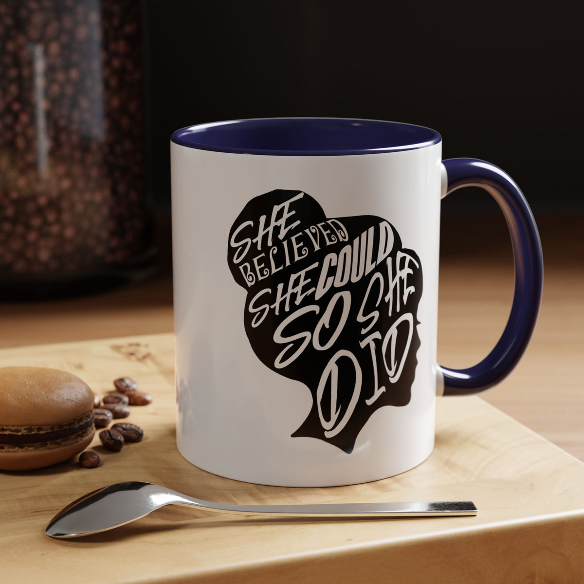 She Believed She Could So She Did Coffee Mug