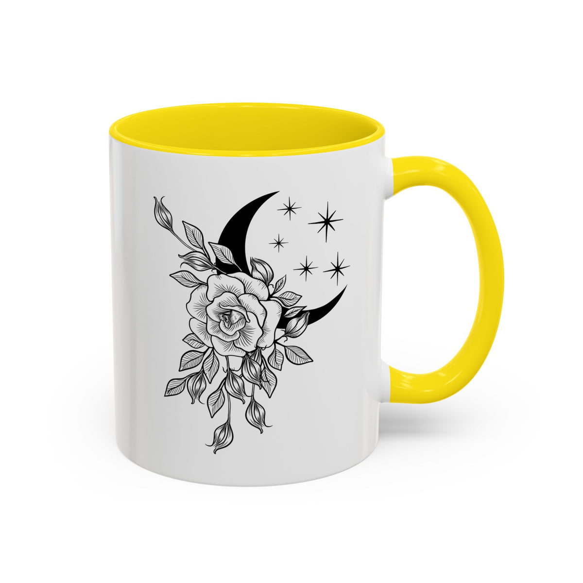 Moon & Rose Coffee Mug