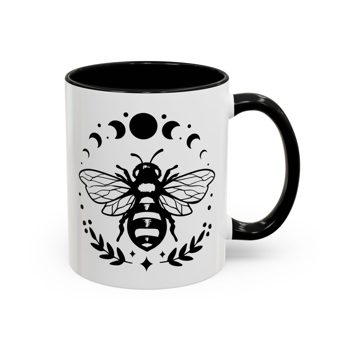 Mug with Bee and Moon Phases