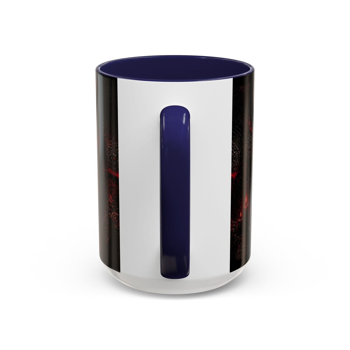 Skull & Red Roses Coffee Mug