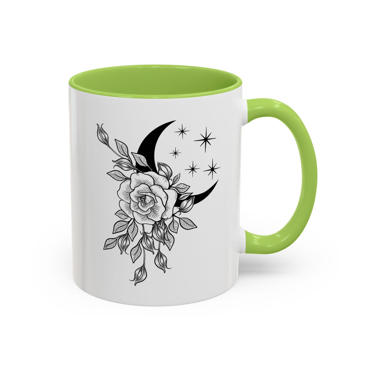 Moon & Rose Coffee Mug