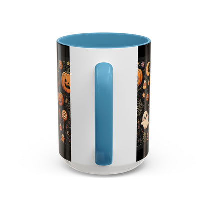 Cute Halloween Ghosts and Pumpkins Coffee Mug
