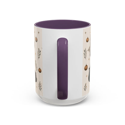 Black Cat Pattern Coffee Mug