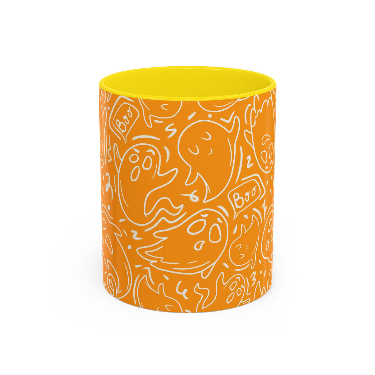 Halloween Ghost Doodle Coffee Mug