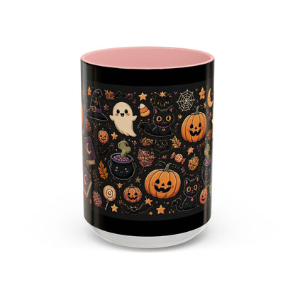 Cute Halloween Ghosts and Pumpkins Coffee Mug
