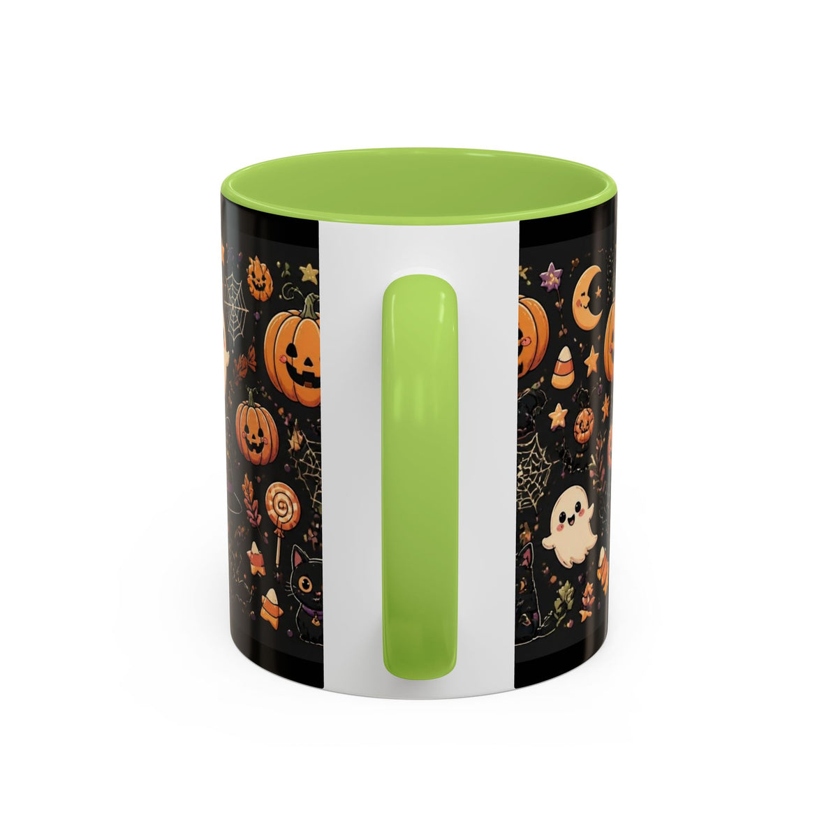 Cute Halloween Ghosts and Pumpkins Coffee Mug