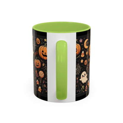 Cute Halloween Ghosts and Pumpkins Coffee Mug