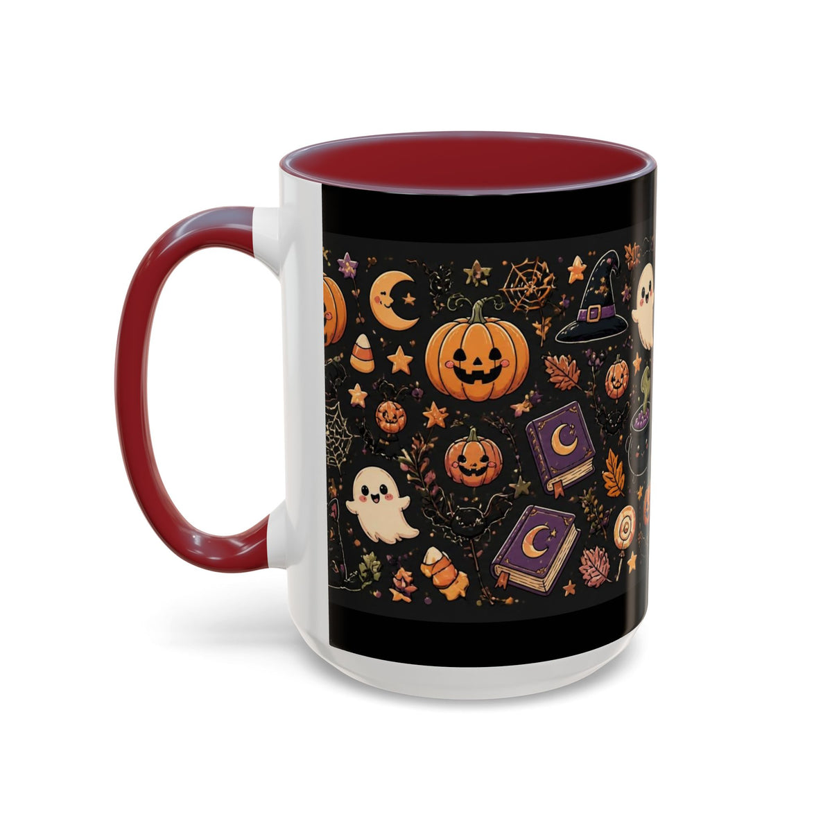 Cute Halloween Ghosts and Pumpkins Coffee Mug