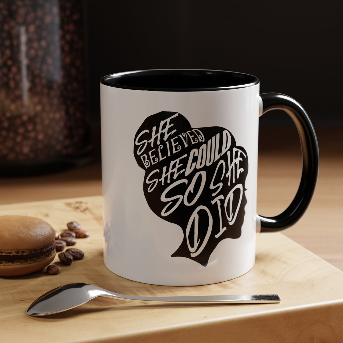She Believed She Could So She Did Coffee Mug