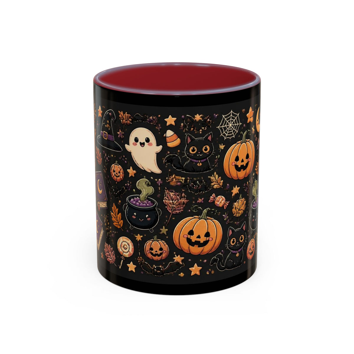 Cute Halloween Ghosts and Pumpkins Coffee Mug