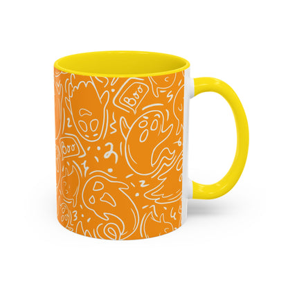 Halloween Ghost Doodle Coffee Mug