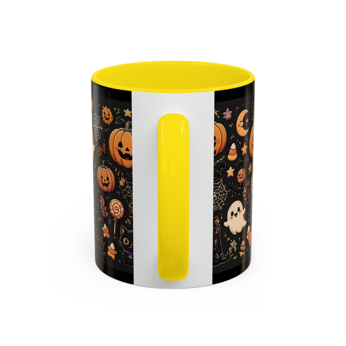 Cute Halloween Ghosts and Pumpkins Coffee Mug