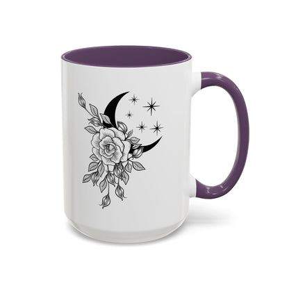 Moon & Rose Coffee Mug