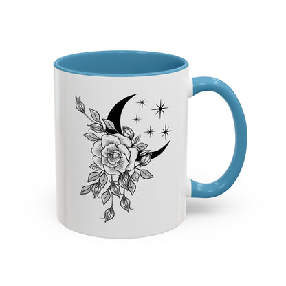 Moon & Rose Coffee Mug