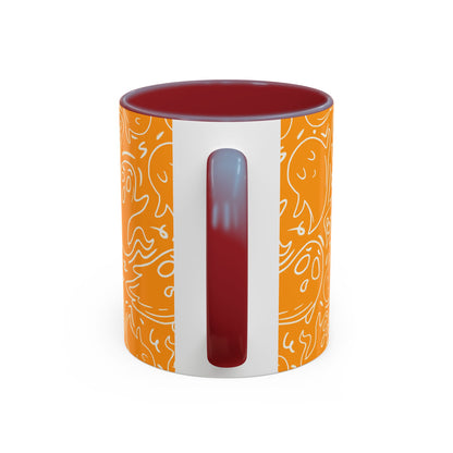 Halloween Ghost Doodle Coffee Mug