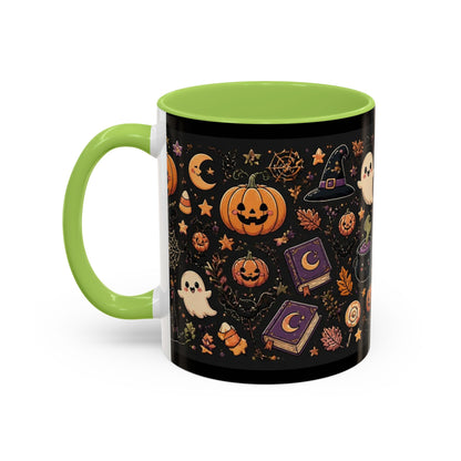Cute Halloween Ghosts and Pumpkins Coffee Mug