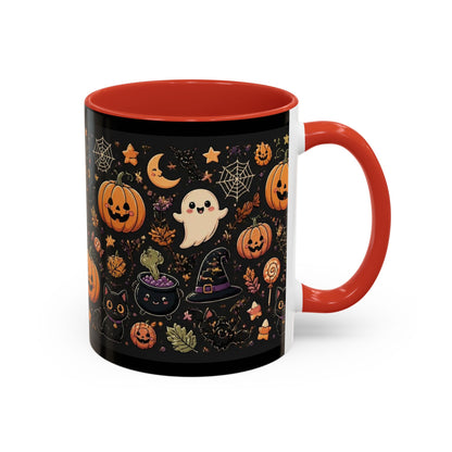 Cute Halloween Ghosts and Pumpkins Coffee Mug