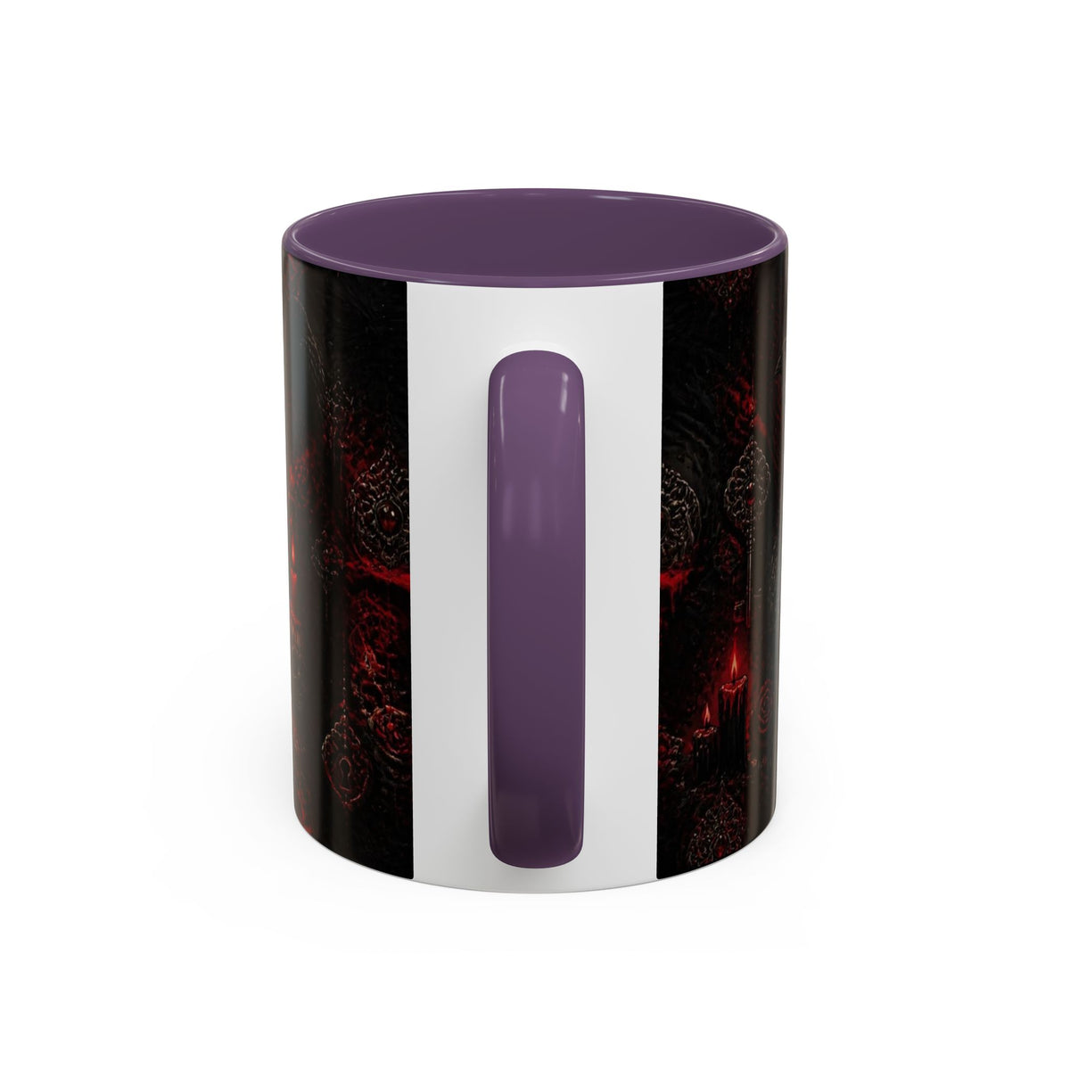 Skull & Red Roses Coffee Mug