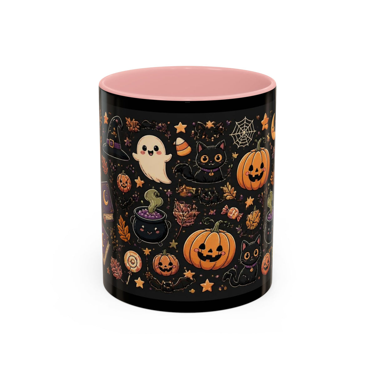 Cute Halloween Ghosts and Pumpkins Coffee Mug
