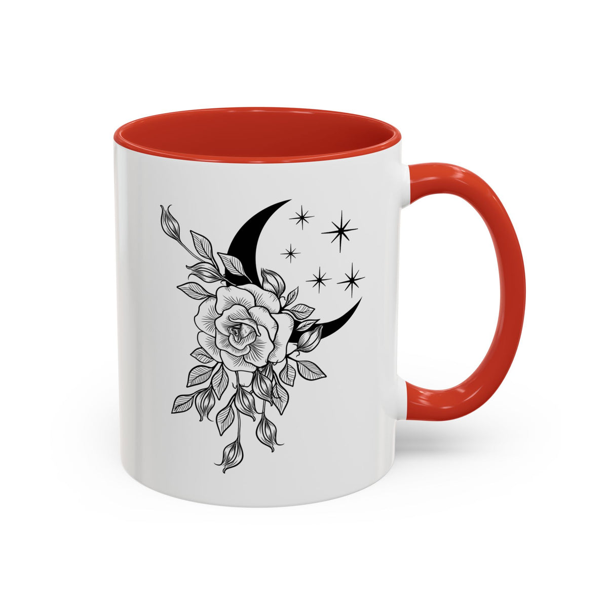 Moon & Rose Coffee Mug