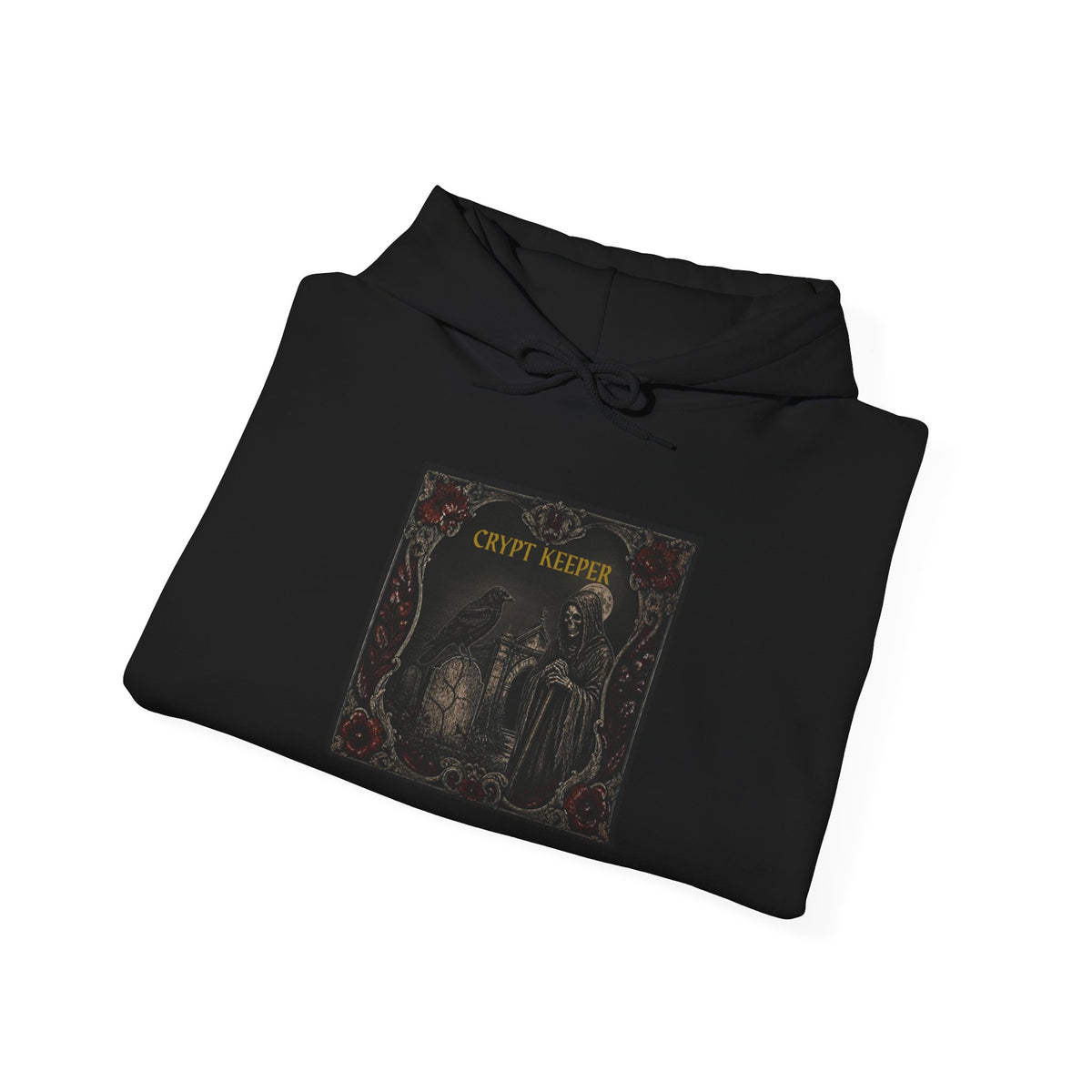 Crypt Keeper Hoodie — Dark Roast Coffeе Graphic
