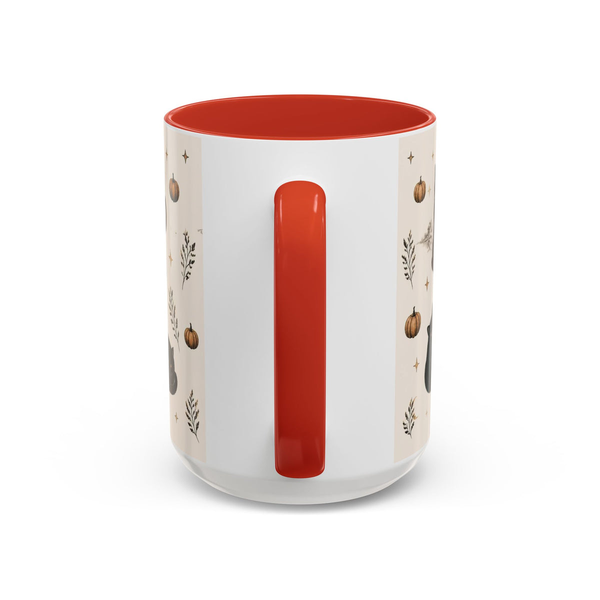 Black Cat Pattern Coffee Mug