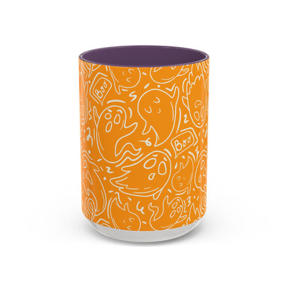 Halloween Ghost Doodle Coffee Mug