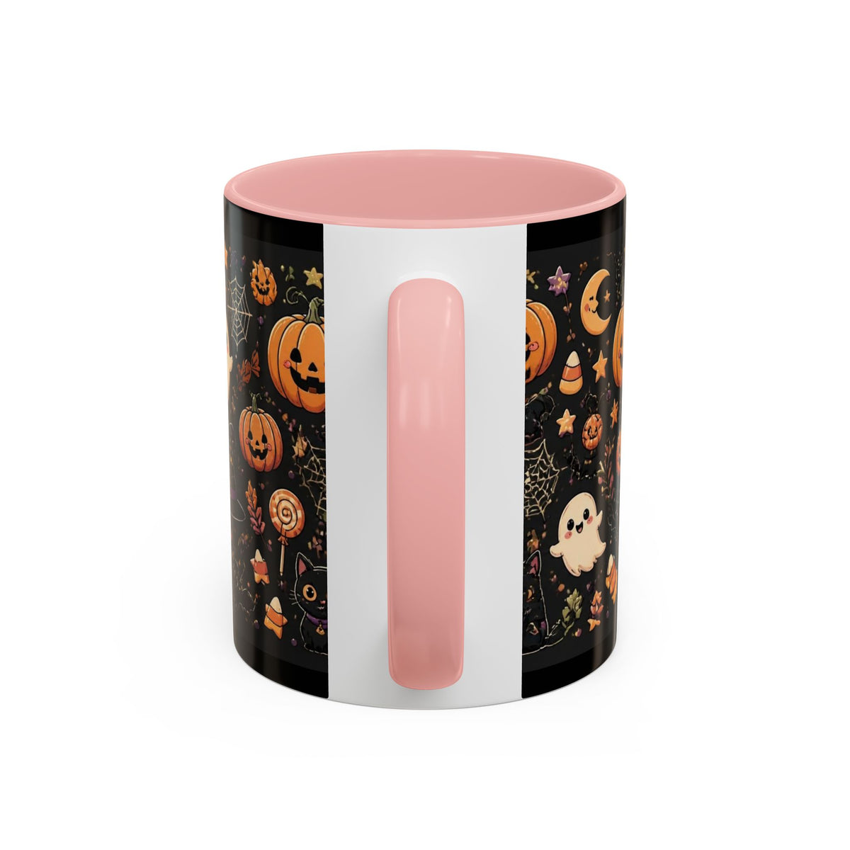 Cute Halloween Ghosts and Pumpkins Coffee Mug