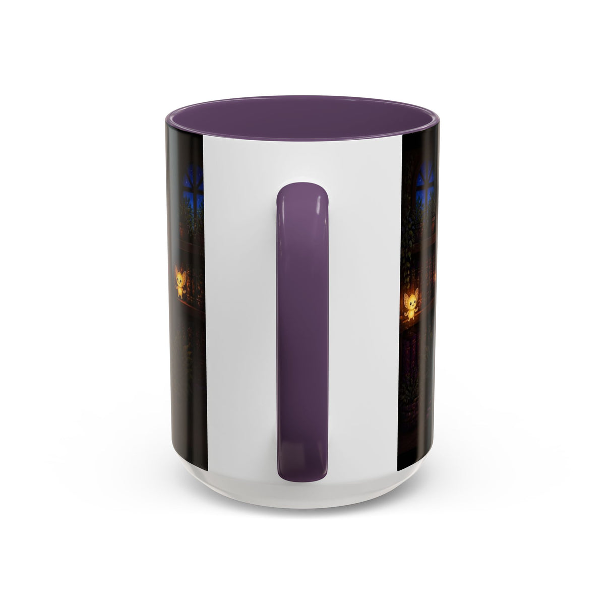 Cozy Witch Reading with sprites Coffee Mug