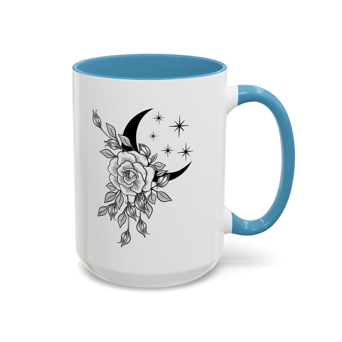 Moon & Rose Coffee Mug
