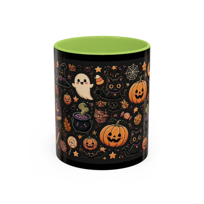 Cute Halloween Ghosts and Pumpkins Coffee Mug